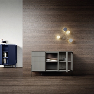 BELT SIDEBOARD 135 GLASS DOORS